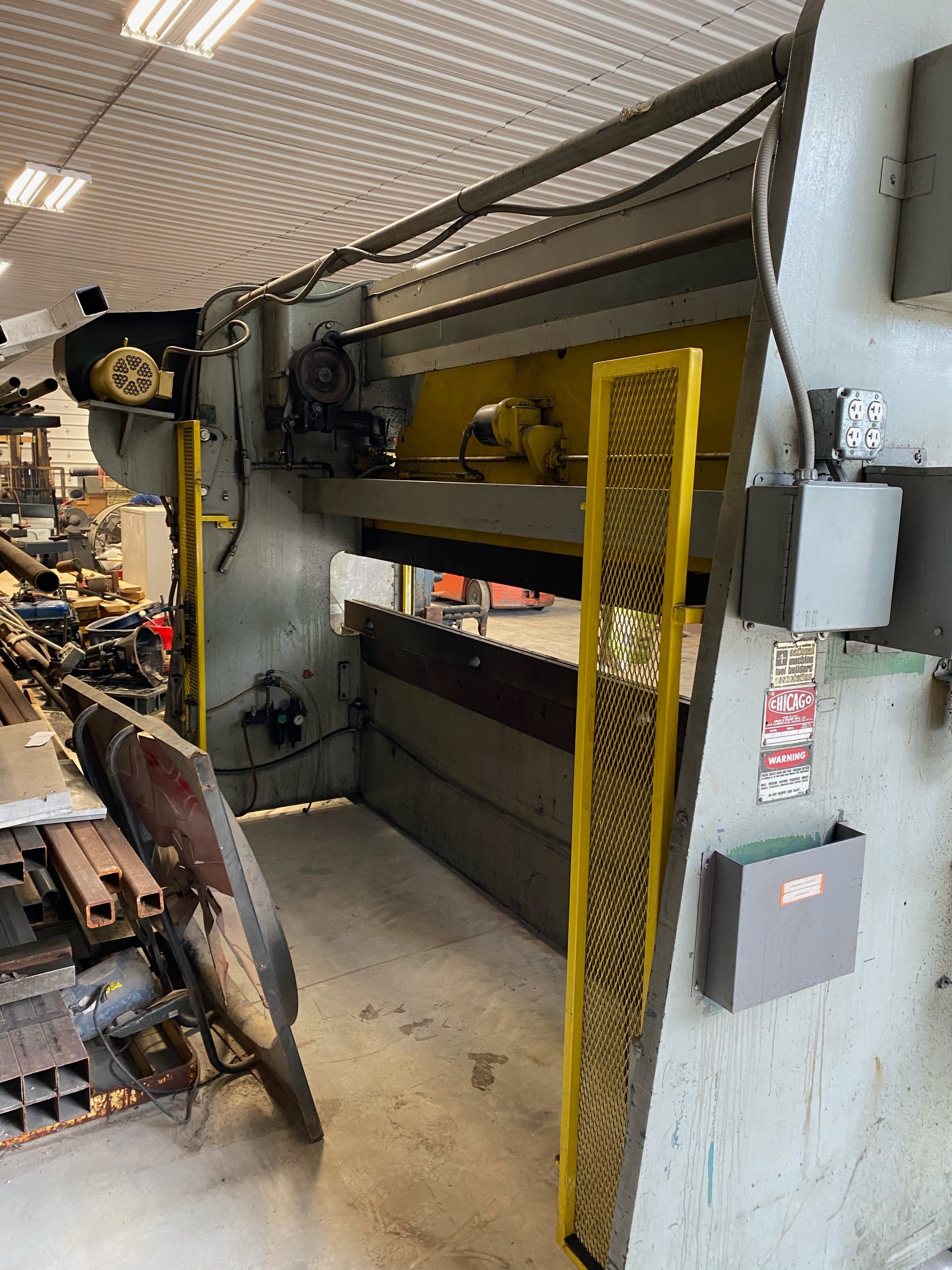 田中 Chicago 1012L Mechanical Press Brake (#4378)